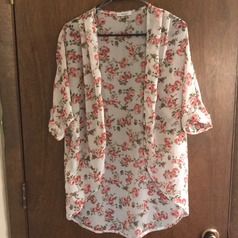 floral kimono